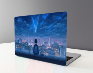 City Skyline laptop skin