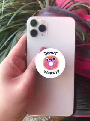 donut worry Pop socket
