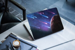 Meteor laptop skin