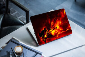 Samurai laptop skin
