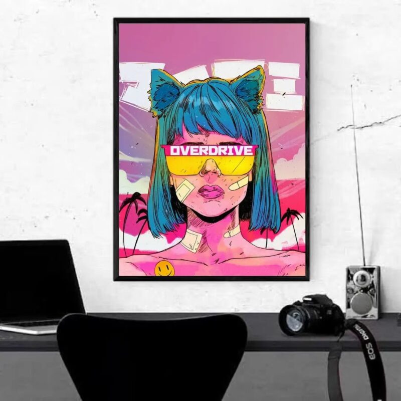 pop art frame